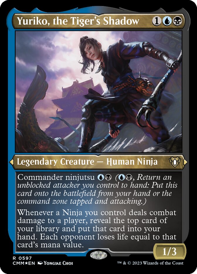 Yuriko, the Tiger's Shadow card front