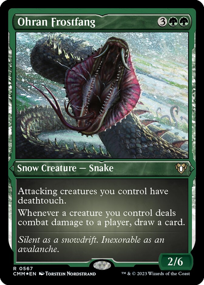 Ohran Frostfang card front