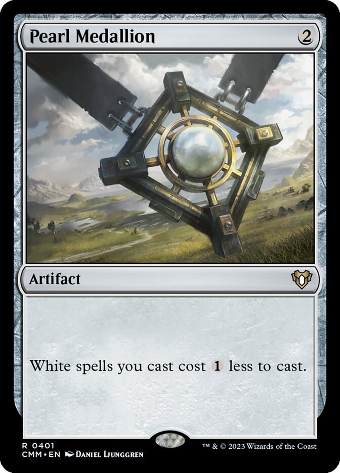 Pearl Medallion card front