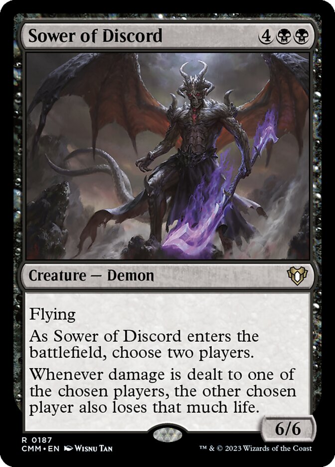 Sower of Discord card front