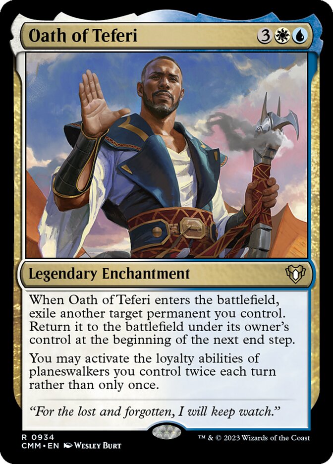Oath of Teferi card front