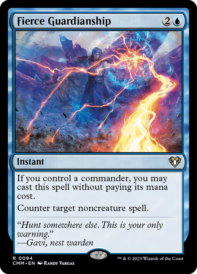 Fierce Guardianship card front