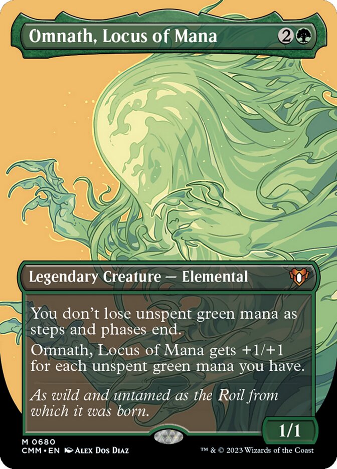 Omnath, Locus of Mana card front