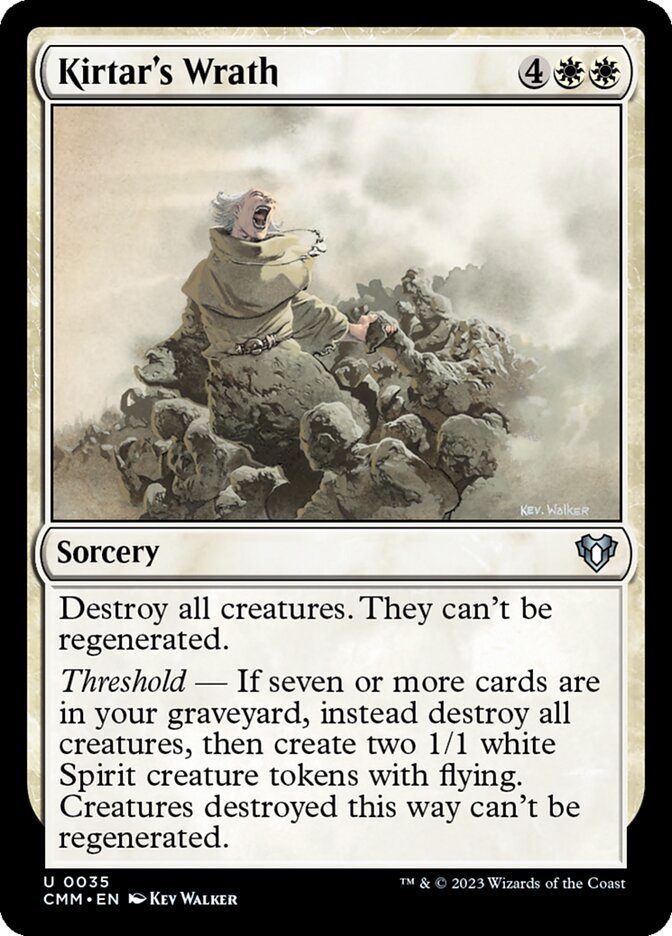 Kirtar's Wrath card front