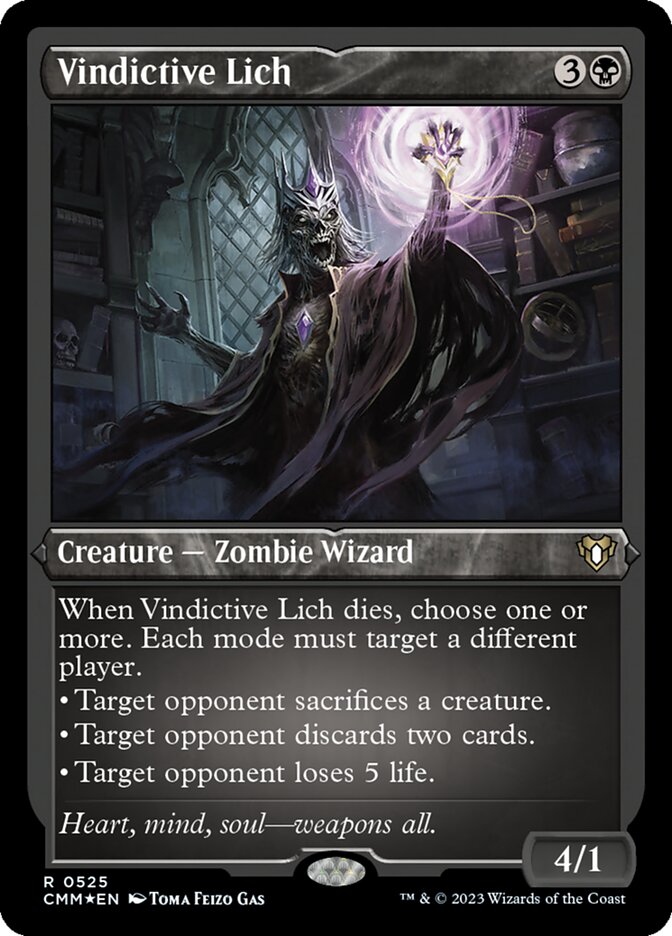 Vindictive Lich card front