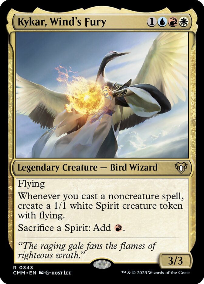 Kykar, Wind's Fury card front