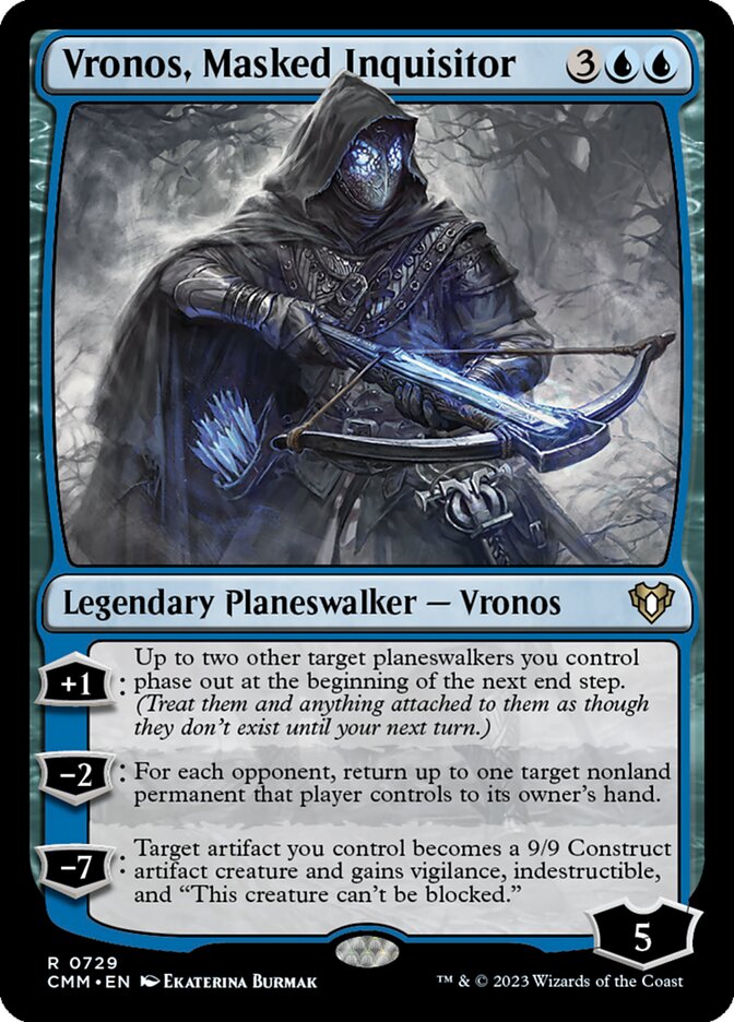 Vronos, Masked Inquisitor card front