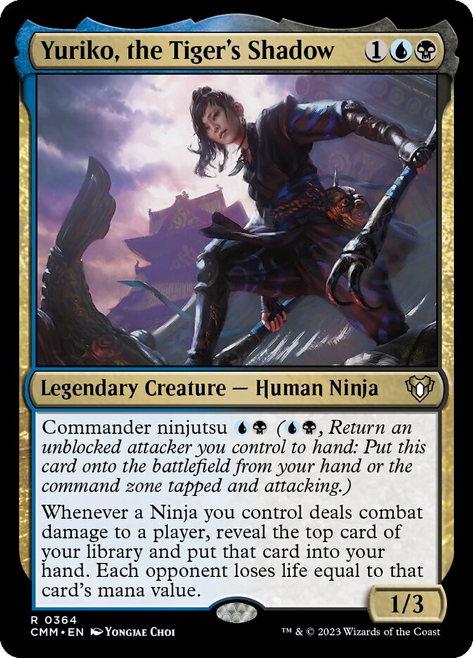 Yuriko, the Tiger's Shadow card front