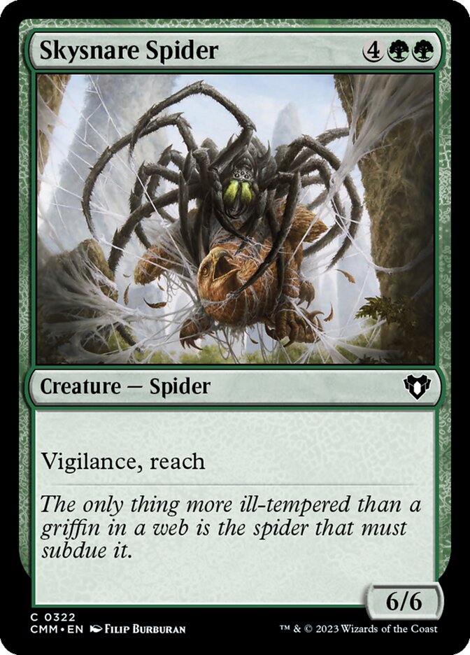 Skysnare Spider card front
