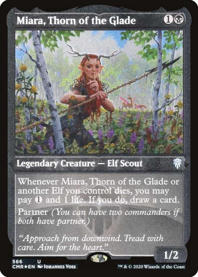 Miara, Thorn of the Glade card front
