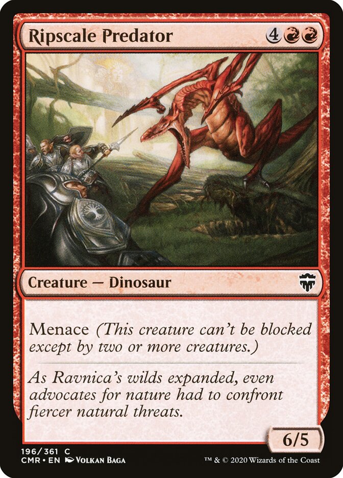 Ripscale Predator card front