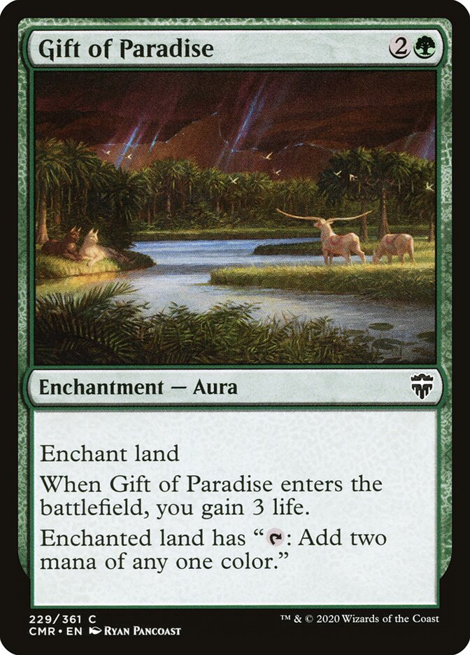 Gift of Paradise card front