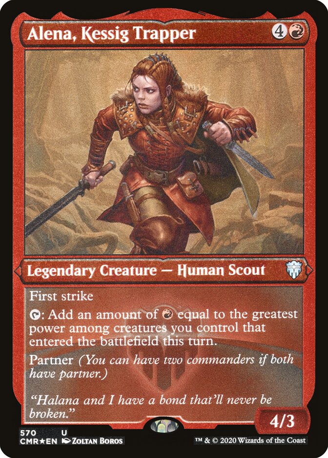 Alena, Kessig Trapper card front