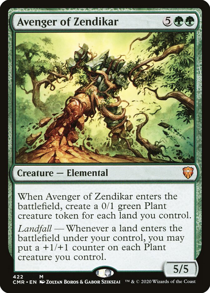 Avenger of Zendikar card front