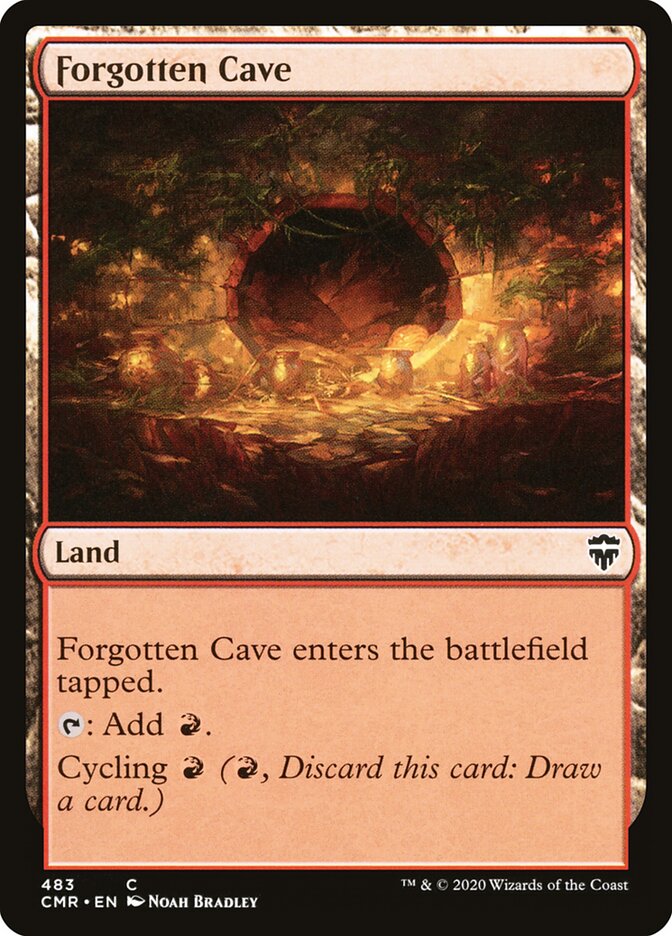 Forgotten Cave card front