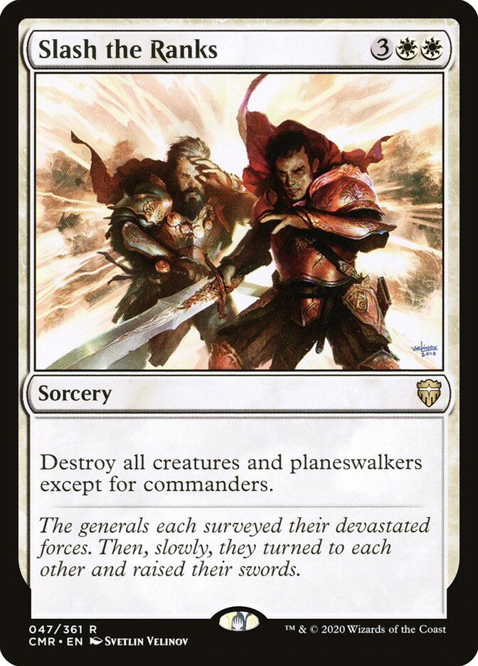 Slash the Ranks card front