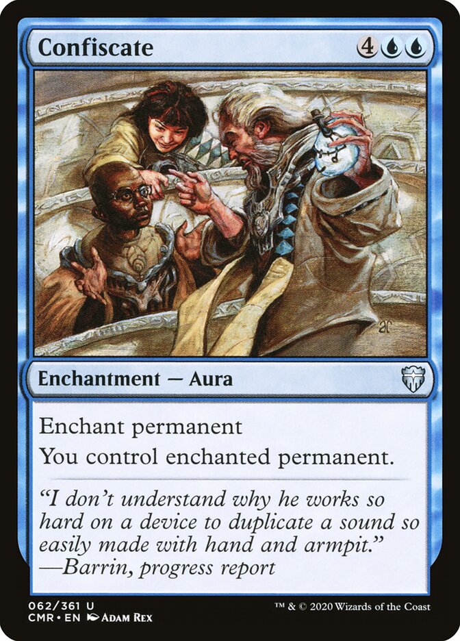 Confiscate card front