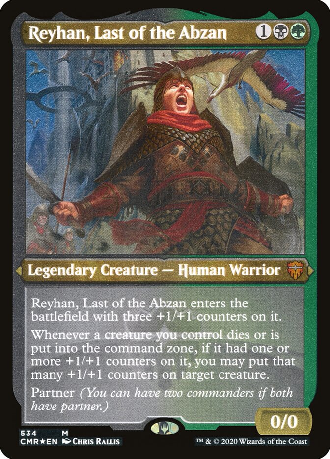 Reyhan, Last of the Abzan card front