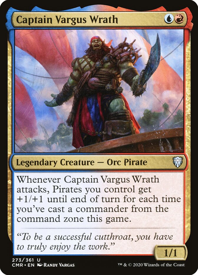 Captain Vargus Wrath card front
