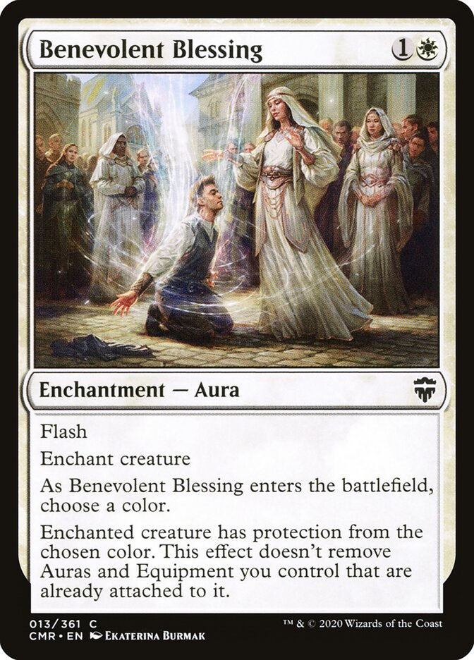 Benevolent Blessing card front