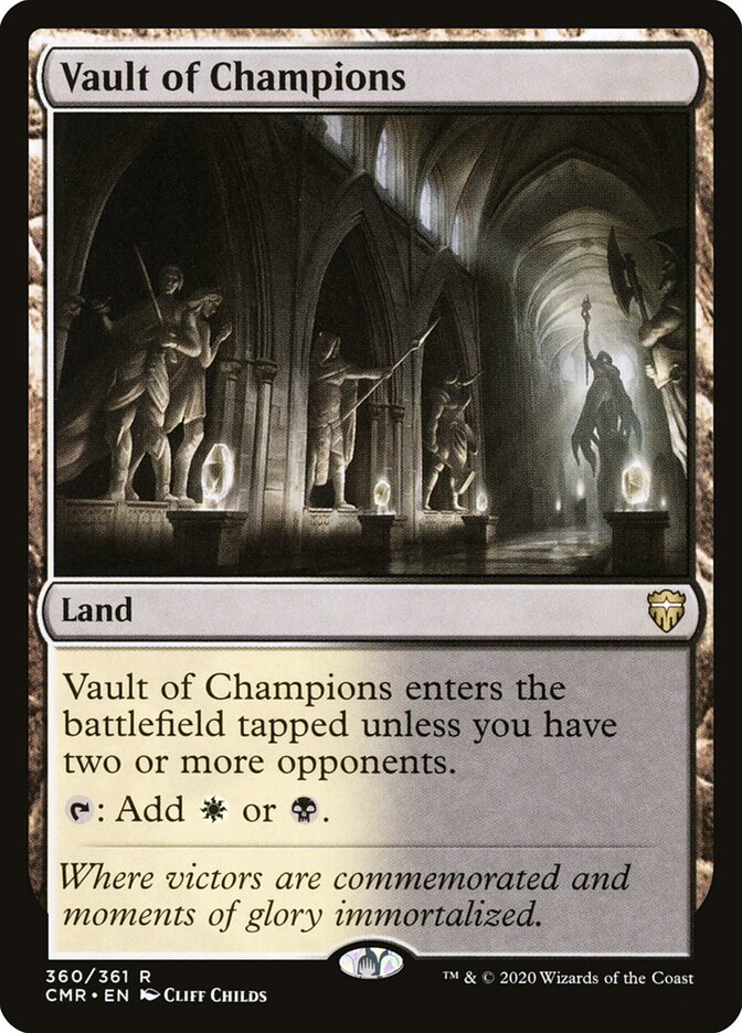 Vault of Champions card front
