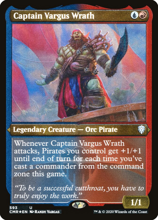 Captain Vargus Wrath card front