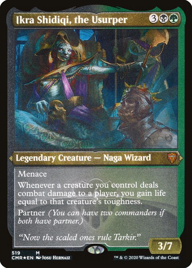 Ikra Shidiqi, the Usurper card front