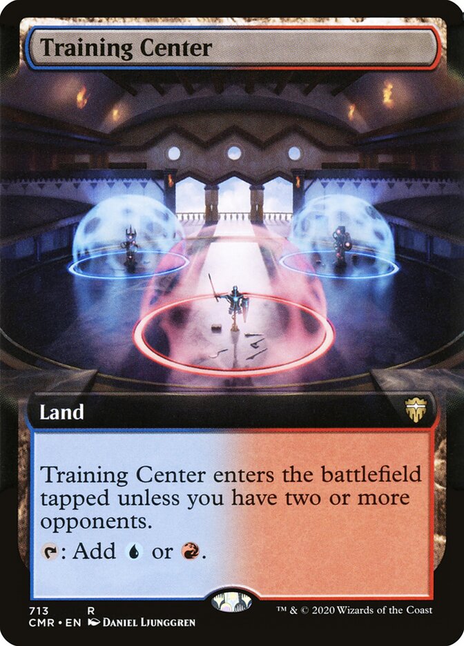 Training Center card front