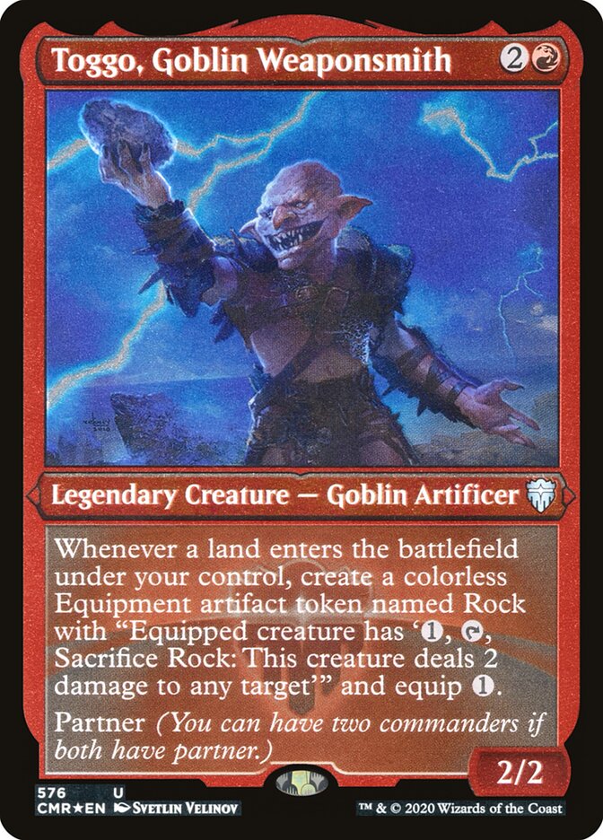 Toggo, Goblin Weaponsmith card front