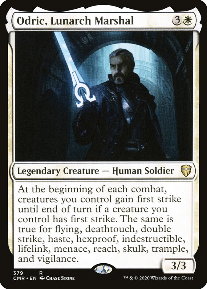 Odric, Lunarch Marshal card front