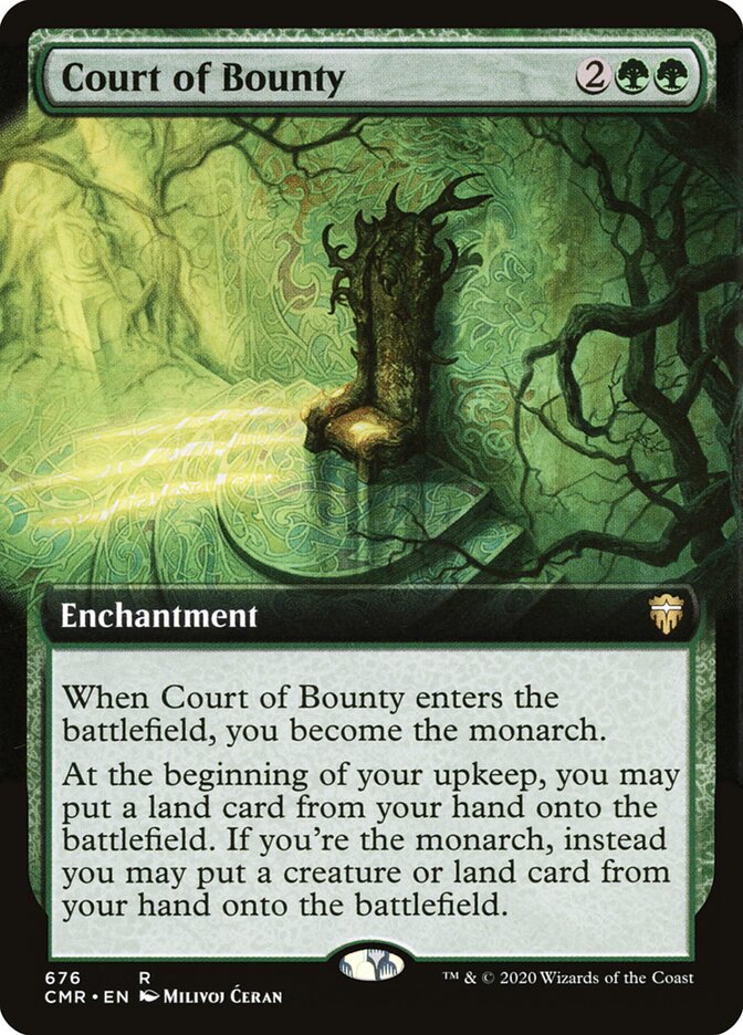Court of Bounty card front