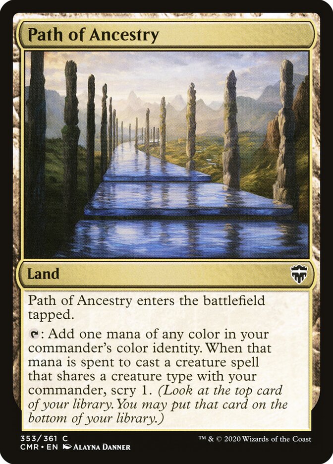 Path of Ancestry card front