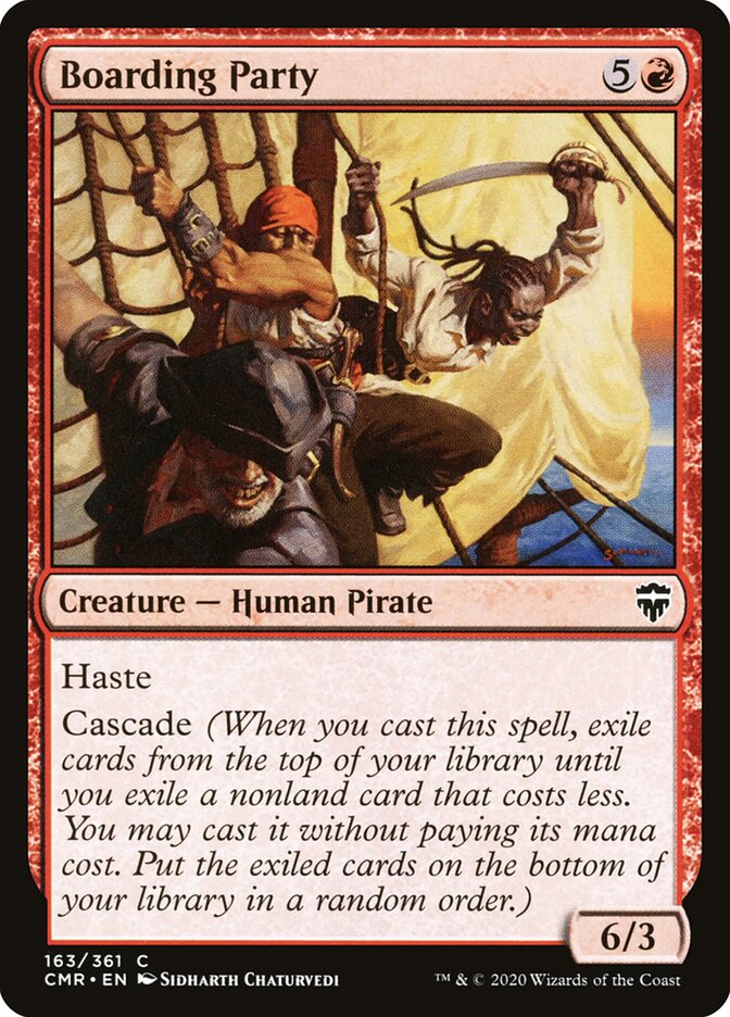 Boarding Party card front