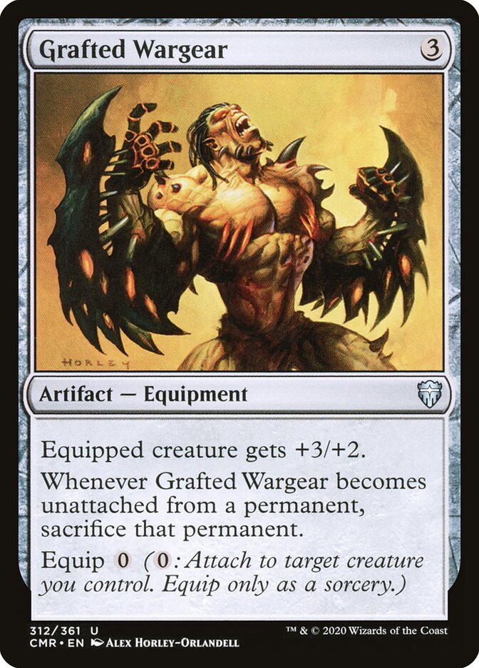 Grafted Wargear card front