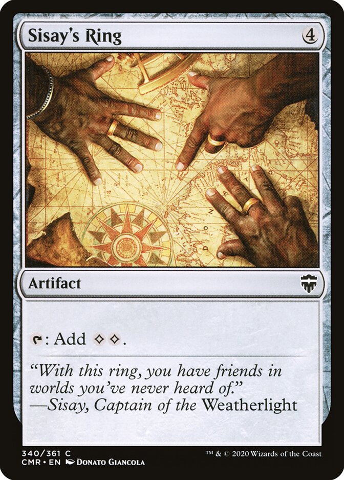 Sisay's Ring card front