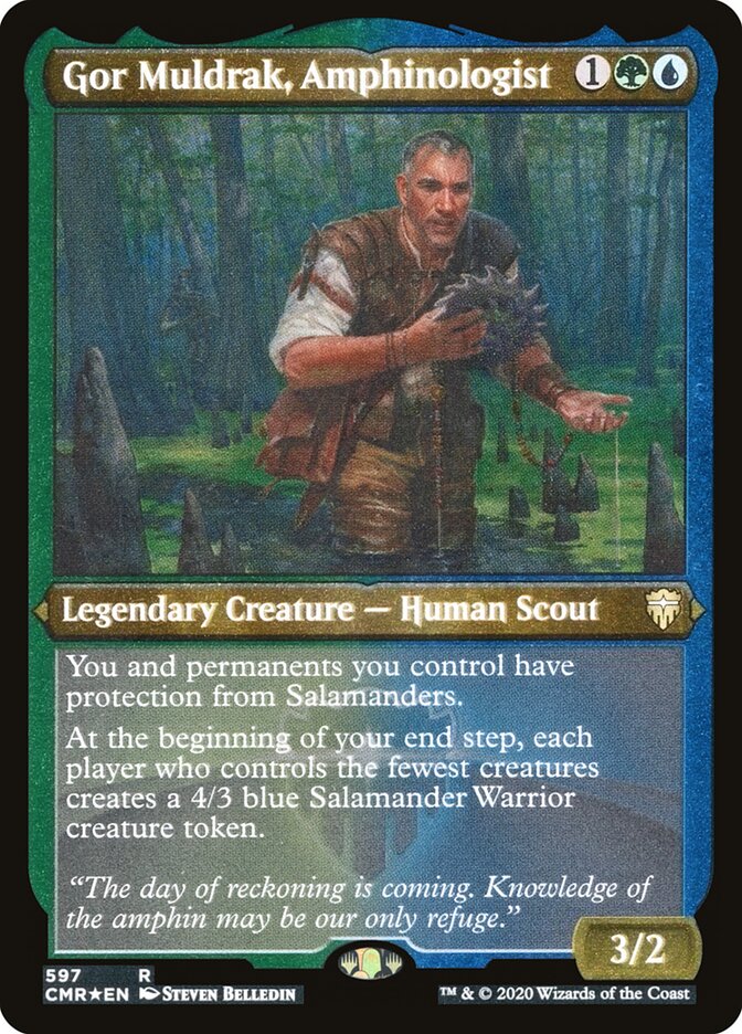 Gor Muldrak, Amphinologist card front