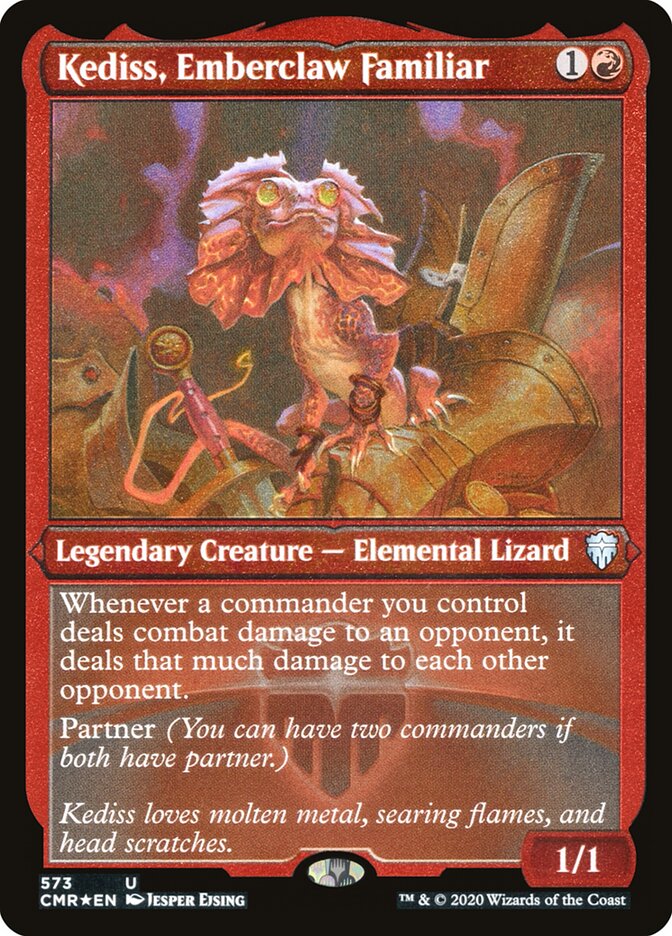 Kediss, Emberclaw Familiar card front