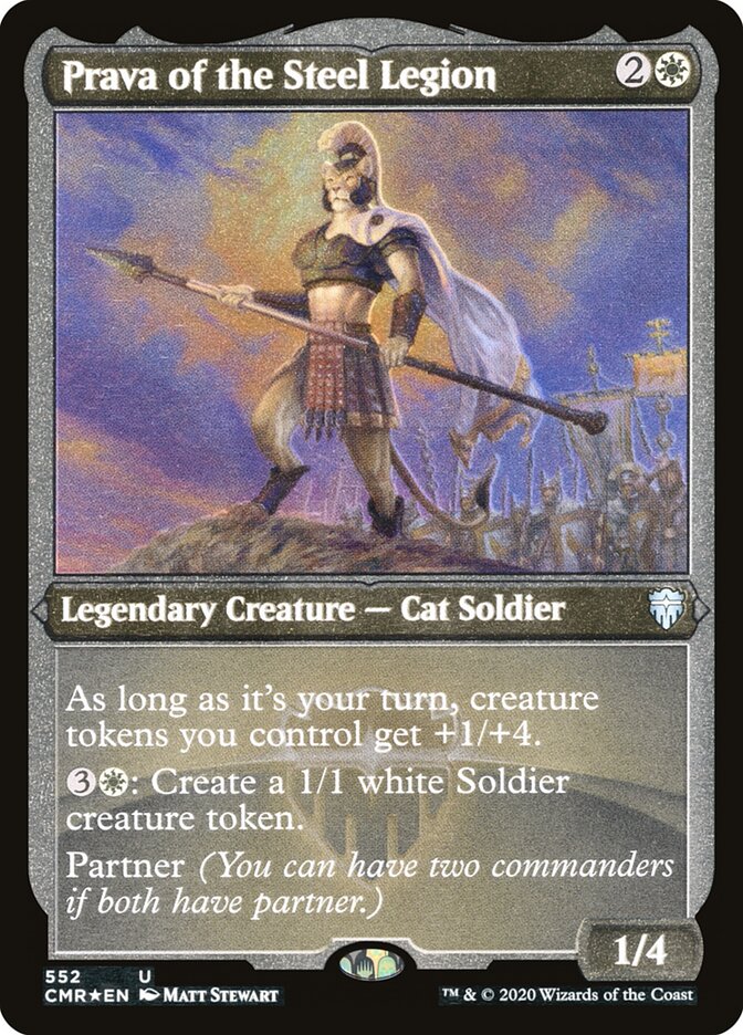 Prava of the Steel Legion card front