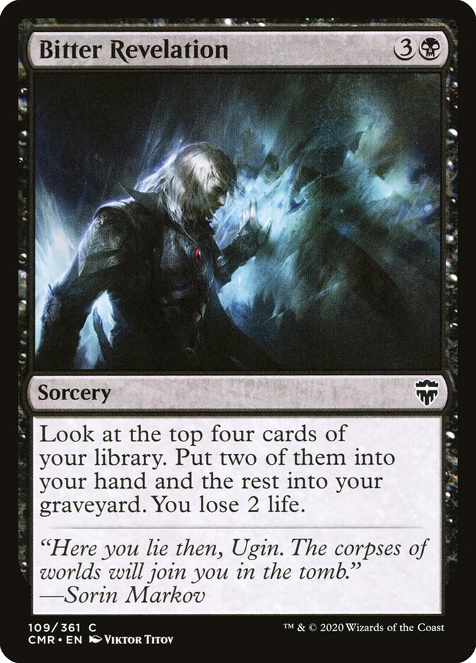 Bitter Revelation card front