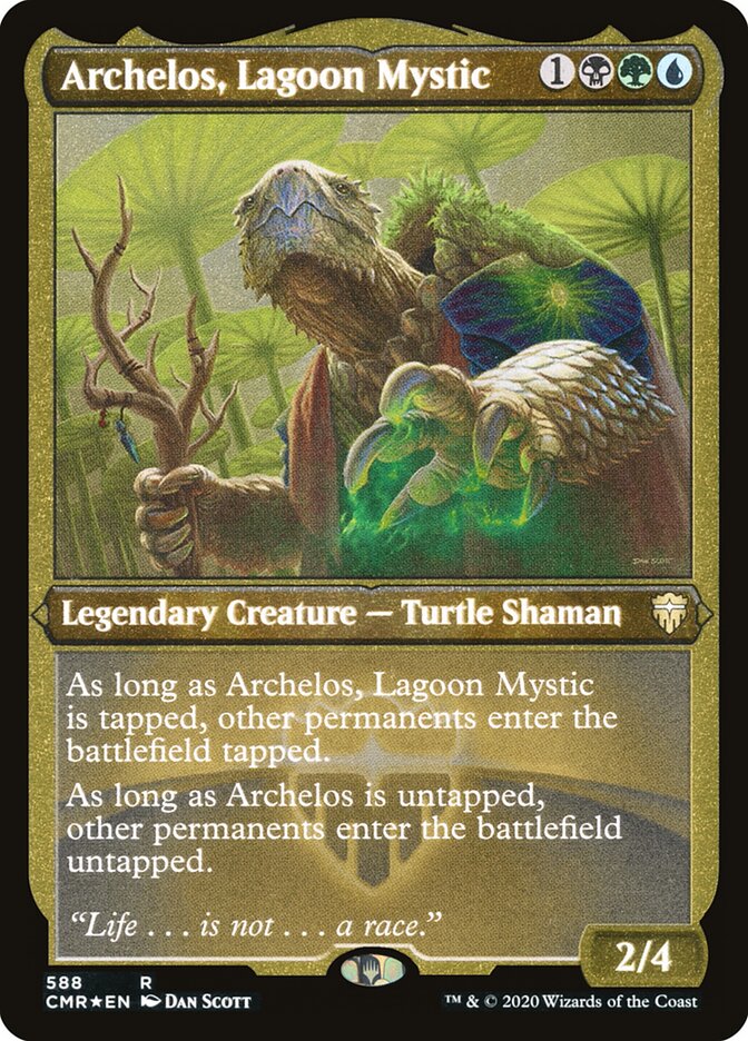 Archelos, Lagoon Mystic card front