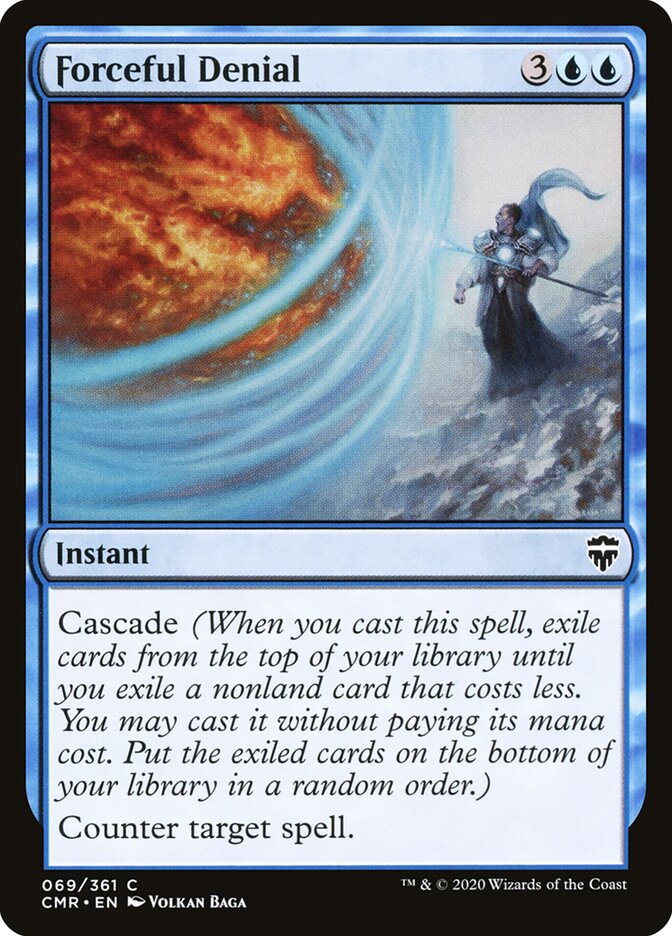 Forceful Denial card front