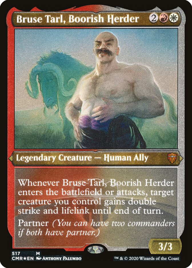 Bruse Tarl, Boorish Herder card front