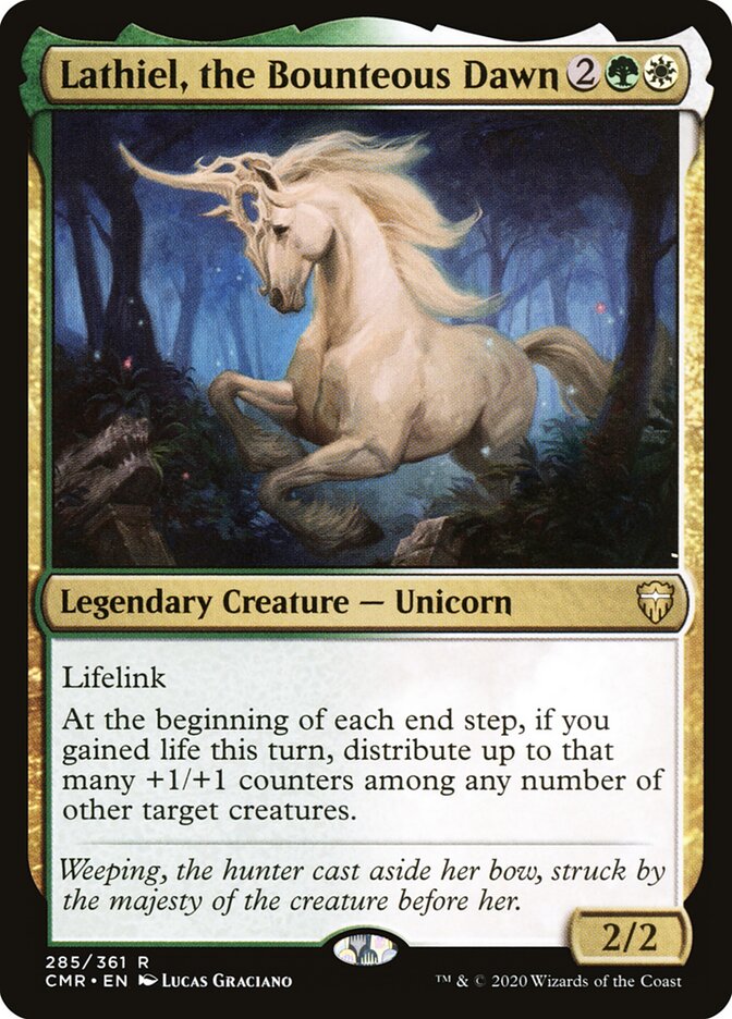 Lathiel, the Bounteous Dawn card front