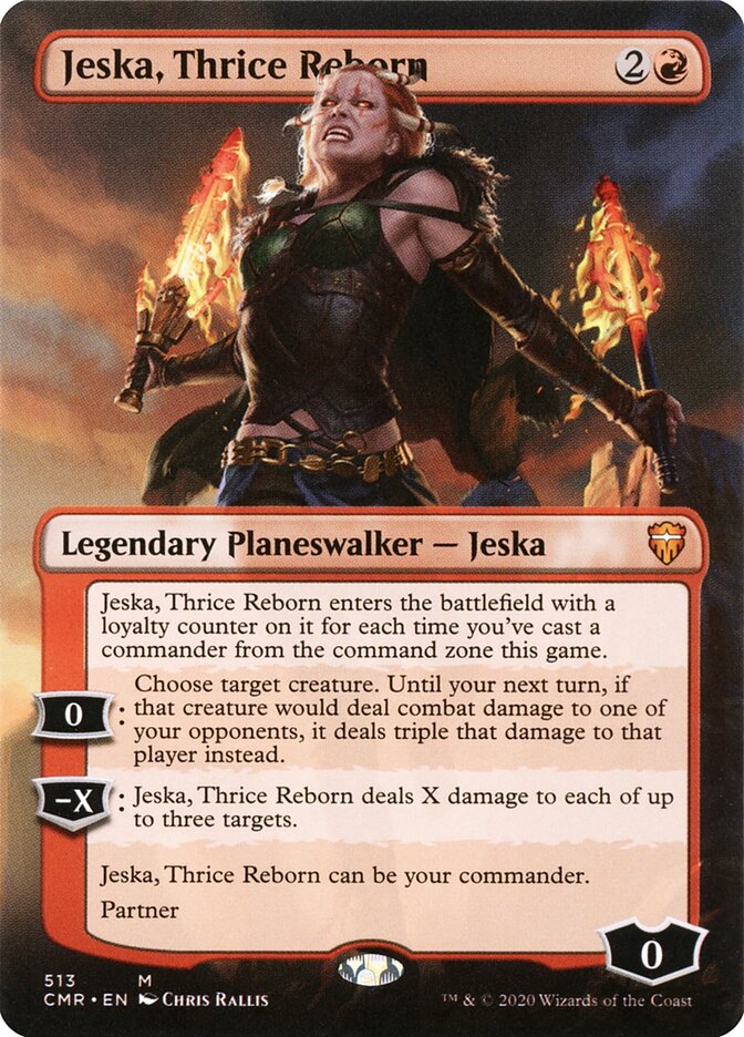 Jeska, Thrice Reborn card front