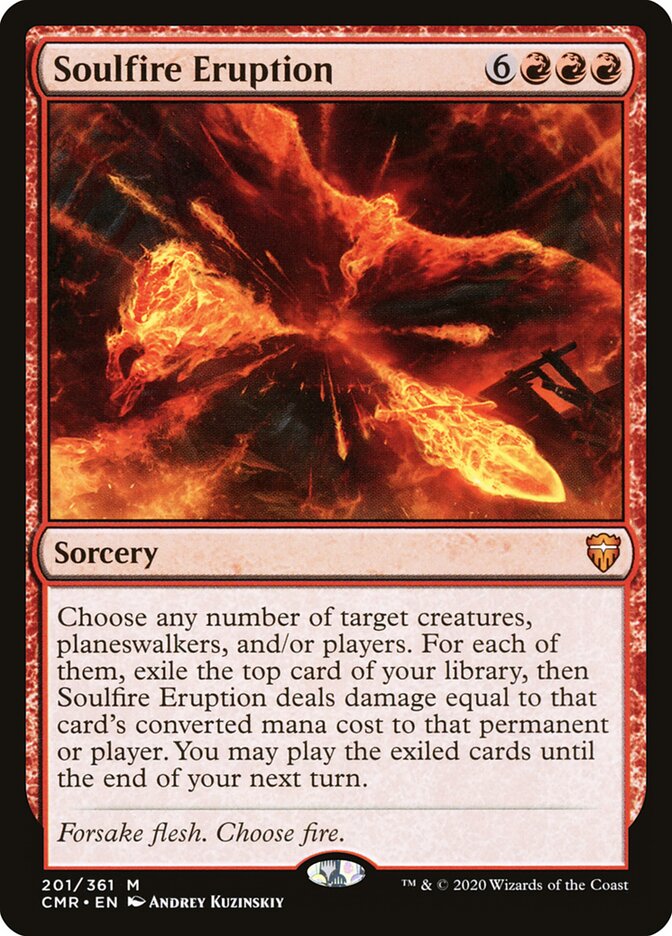 Soulfire Eruption card front