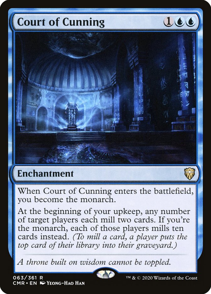 Court of Cunning card front