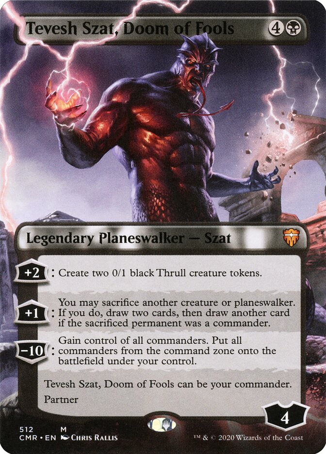 Tevesh Szat, Doom of Fools card front