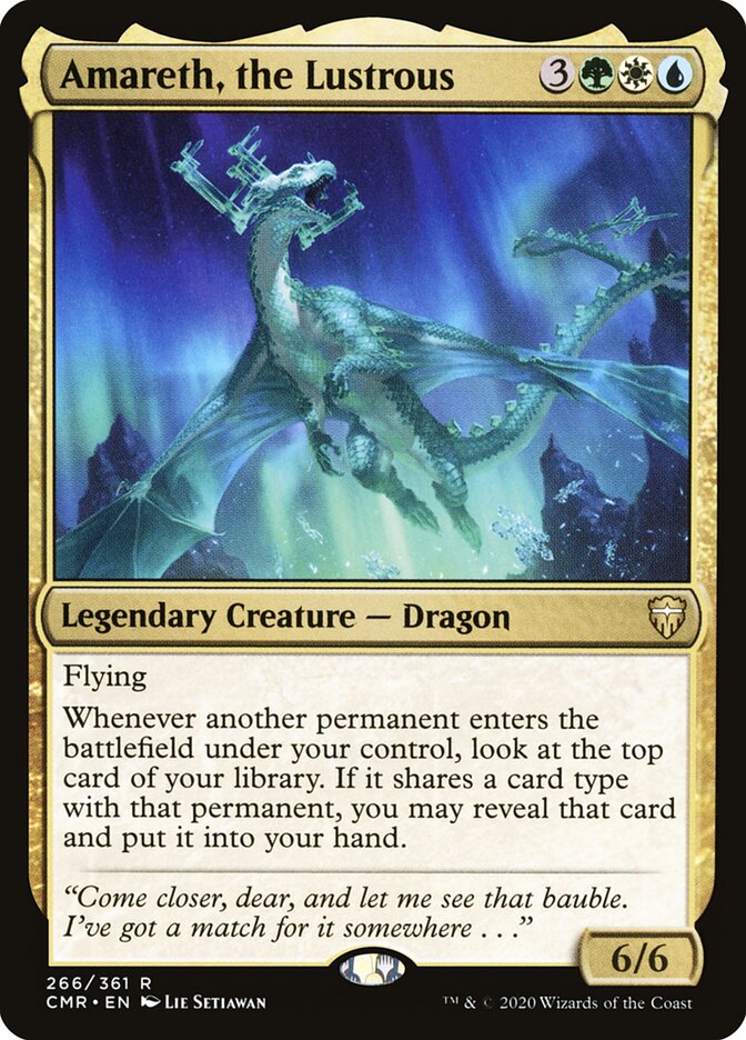 Amareth, the Lustrous card front