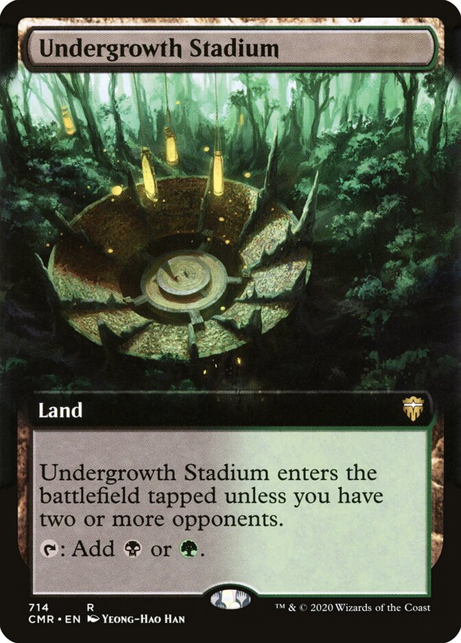 Undergrowth Stadium card front