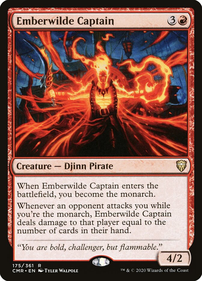 Emberwilde Captain card front